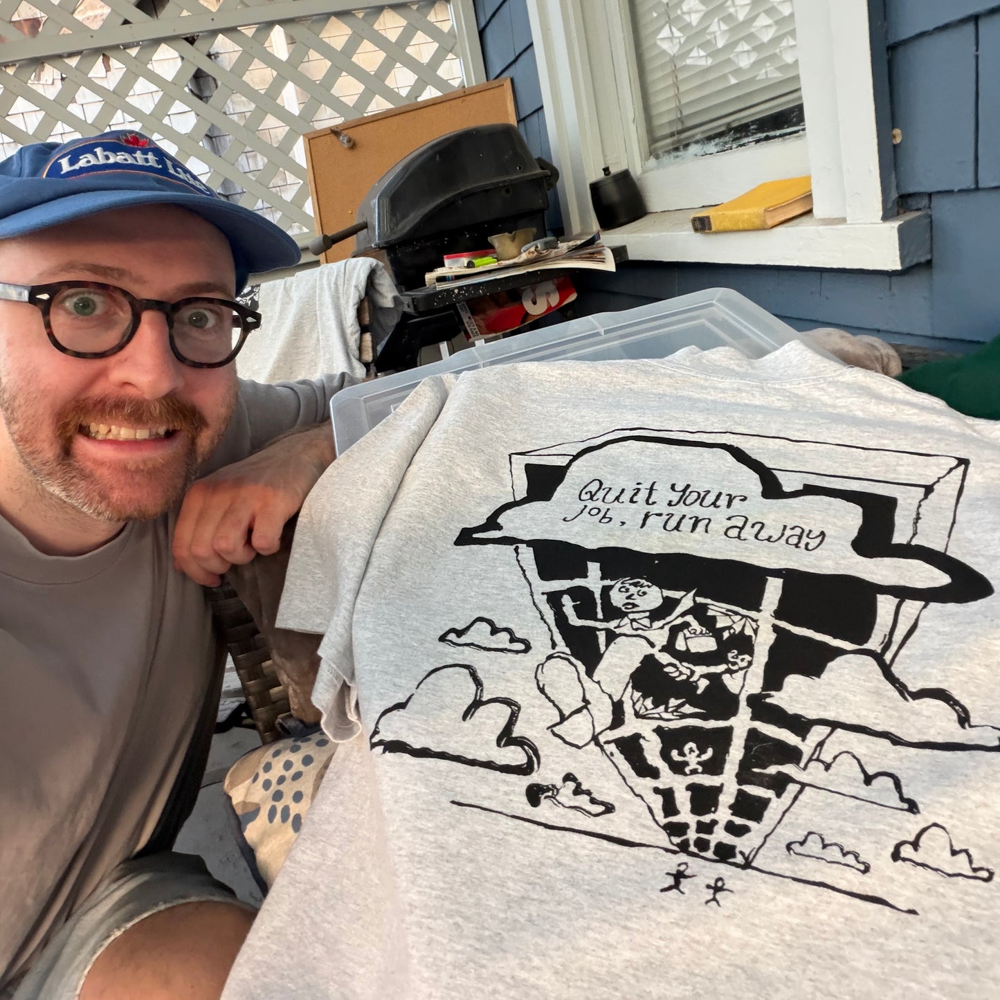 Quit Your Job, Run Away Tee