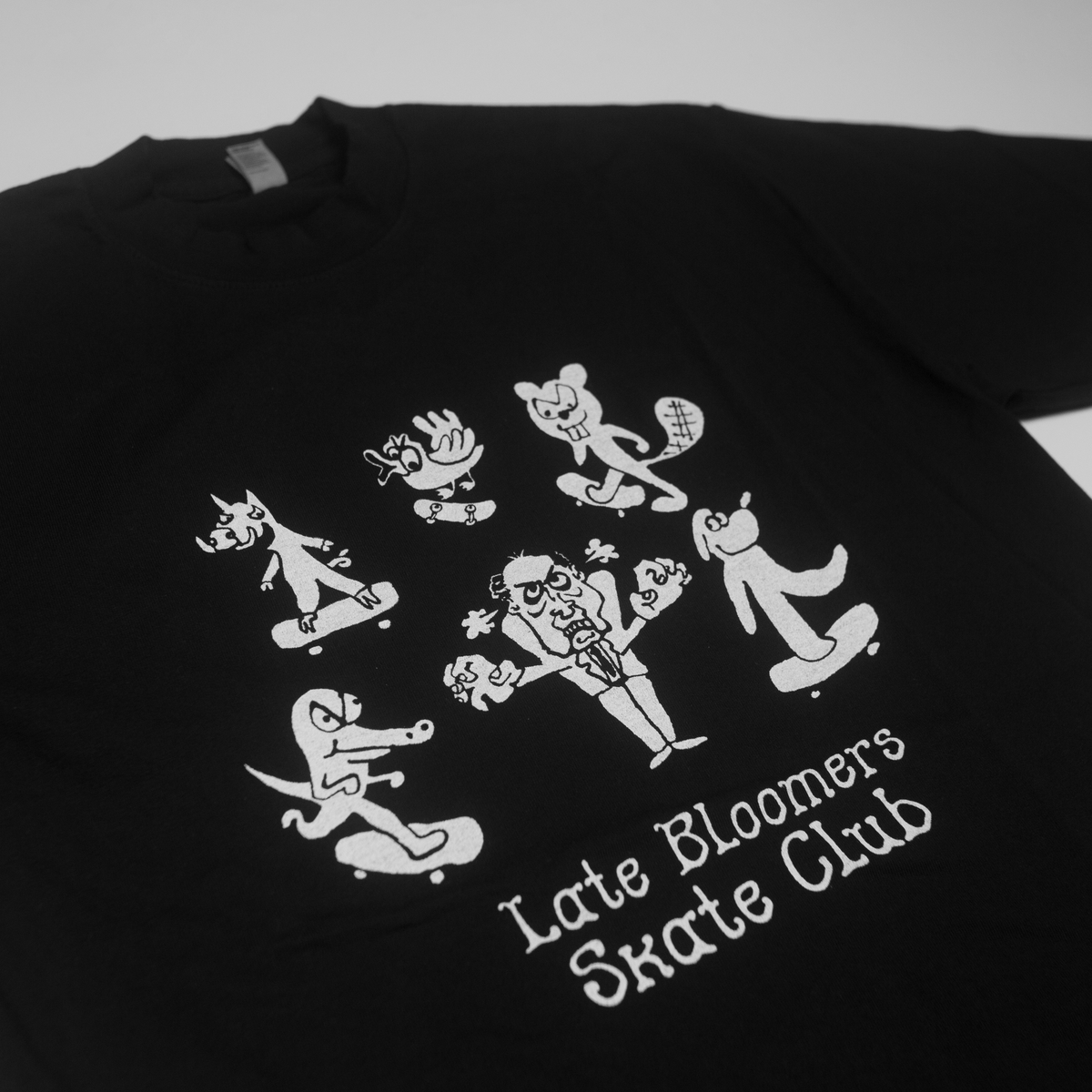 Late Bloomers Skate Club Tee